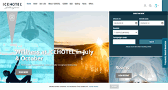 Desktop Screenshot of icehotel.com